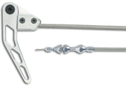 Lokar Bonnet Release Cable Kit Braided Stainless Steel Housing - Brushed (LK-HR-1100HT) LK-HR-1100HT