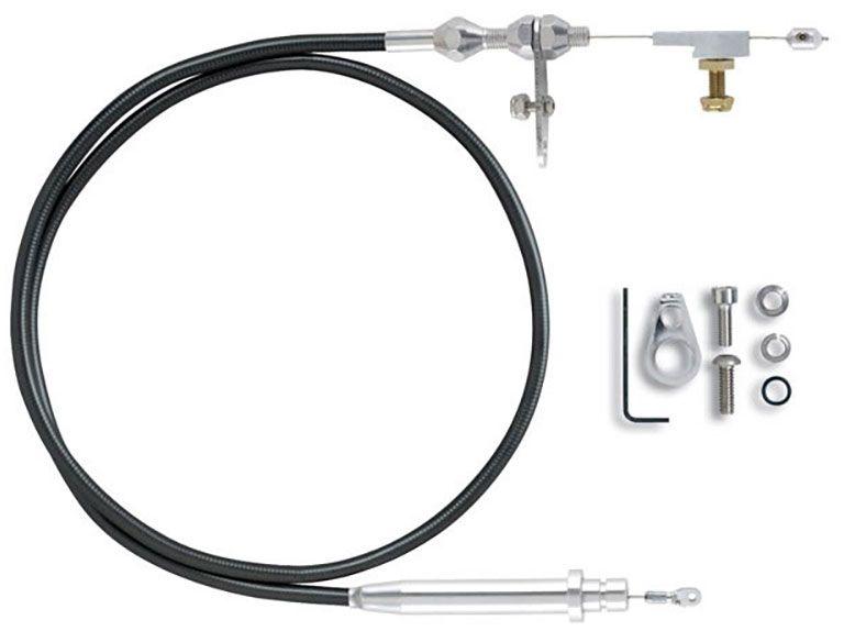 Lokar Hi-Tech Kick Down Kit Braided Stainless Steel Housing (LK-KD-2350HT) LK-KD-2350HT