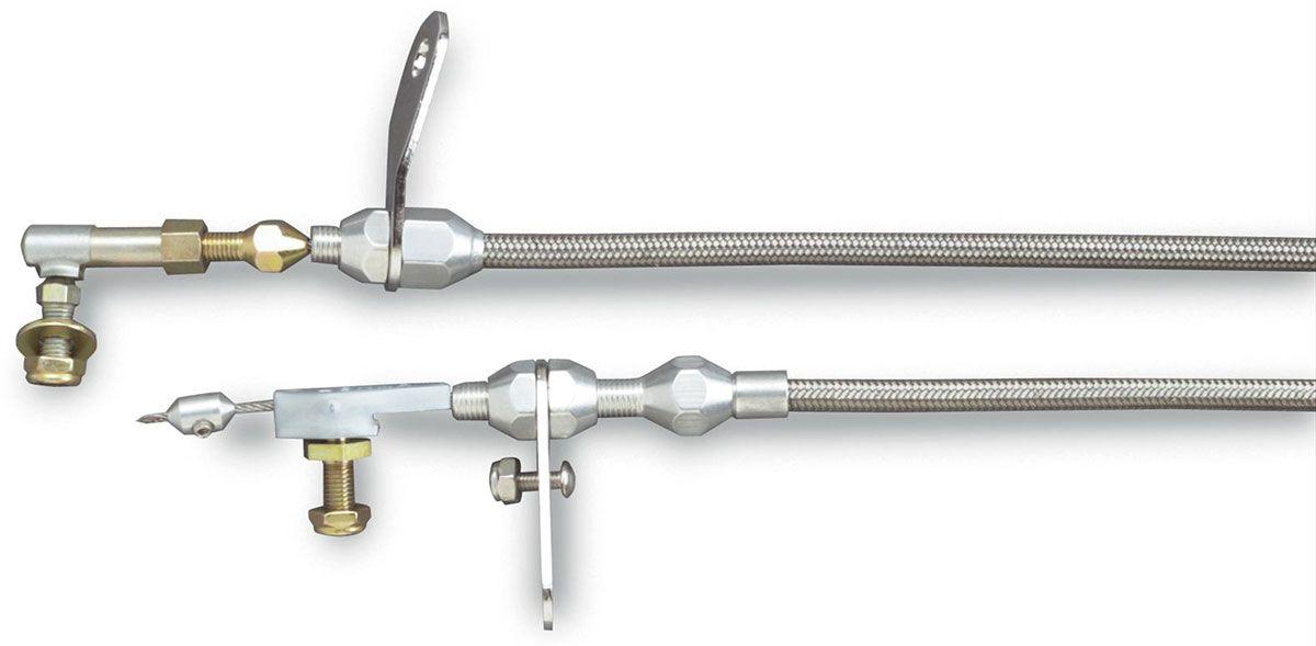 Lokar Hi-Tech Kick Down Kit Braided Stainless Steel Housing (LK-KD-2727HT) LK-KD-2727HT