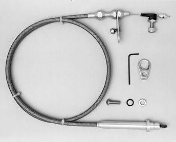 Lokar Polished Hi-Tech Kick Down Kit (LK-KDP-2FMXHT) LK-KDP-2FMXHT