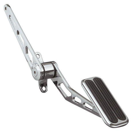 Lokar Steel Accelerator Pedal with Rubber Insert - Chromed (LK-SG-6007) LK-SG-6007