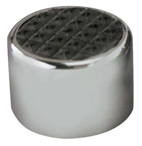 Lokar Round Steel Dimmer Switch Cover with Rubber - Chromed (LK-SPO-6072) LK-SPO-6072