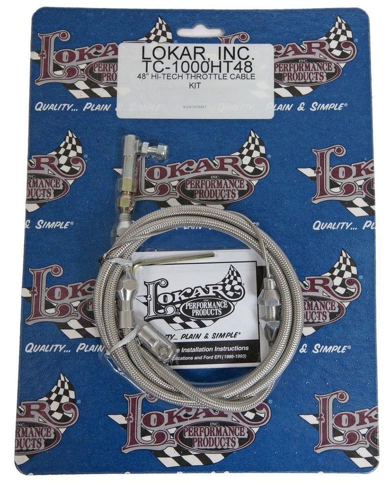 Lokar 48" Hi-Tech Accelerator Cable (LK-TC-1000HT48)
