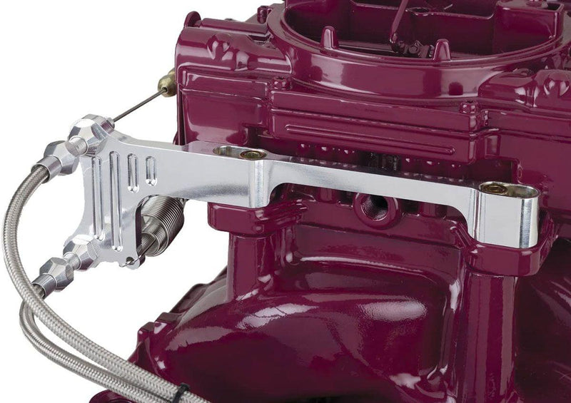 Lokar Billet Aluminium Edelbrock Carburettor Bracket and Stainless Springs (LK-TCB-40DQ) LK-TCB-40DQ