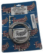 Lokar 48" Universal Polished Hi-Tech Accelerator Cable (LK-TCP-1000HT48) LK-TCP-1000HT48