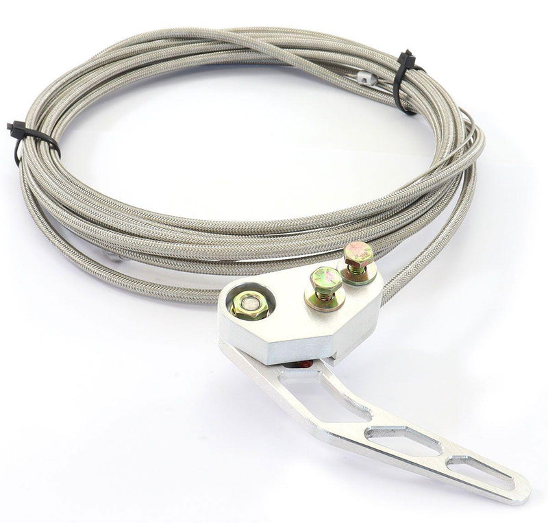 Lokar Hi-Teck Boot Release Cable Kit Stainless Steel Housing (LK-TR1200HT-RH) LK-TR1200HT-RH