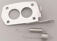 Lokar Stainless Steel Tri-Power Accelerator Cable Bracket and Stainless Springs (LK-TRP-4003) LK-TRP-4003