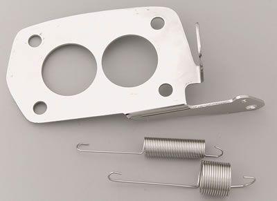 Lokar Stainless Steel Tri-Power Accelerator Cable Bracket and Stainless Springs (LK-TRP-4003) LK-TRP-4003