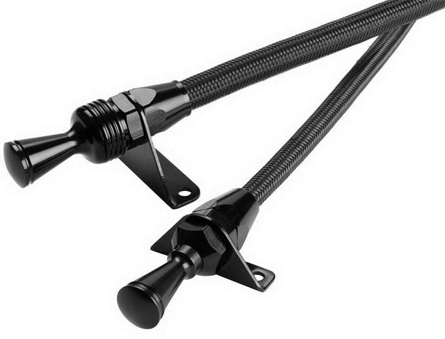 Lokar Anchor-Tight Locking Flexible Transmission Dipstick - Black (LK-X1211147) LK-X1211147