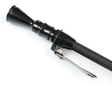 Lokar Anchor-Tight Locking Flexible Engine Dipstick, Black (LK-X1220257)