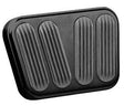 Lokar Brake/Clutch Pad with rubber - Black Finish Billet Aluminium (LK-XBAG-6076) LK-XBAG-6076