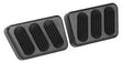 Lokar Clutch & Brake Pad Manual with Rubber (Pair)- Black Billet Aluminium (LK-XBAG-6121) LK-XBAG-6121