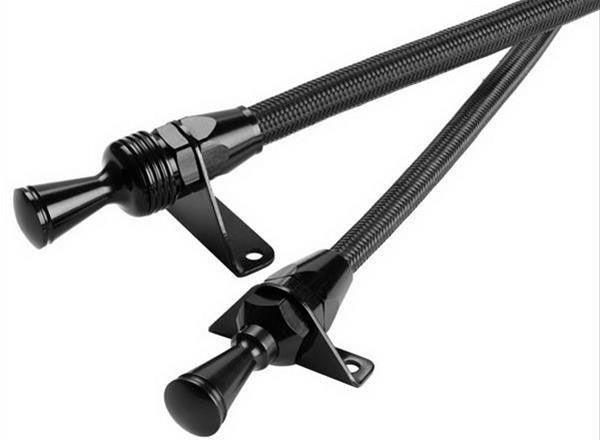 Lokar Flexible Engine Dipstick Black Stainless Steel Housing (LK-XED-5023)