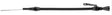 Lokar Flexible Engine Dipstick Black Stainless Steel Housing (LK-XED-5028) LK-XED-5028