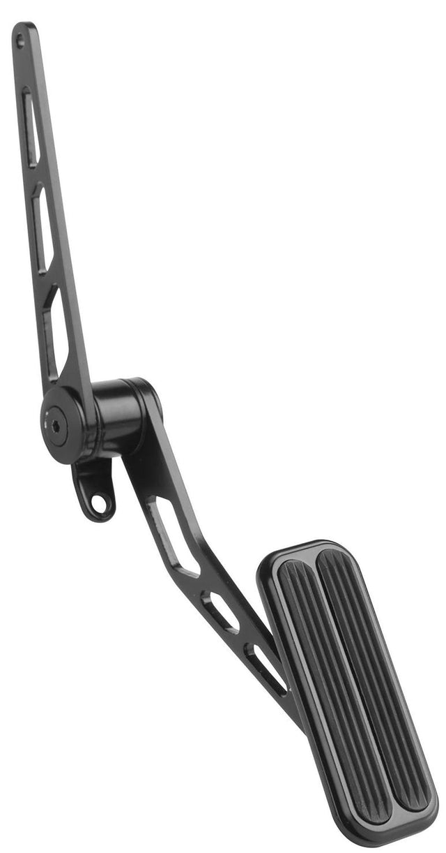Lokar Steel Accelerator Pedal with Rubber - Black (LK-XSG-6007) LK-XSG-6007