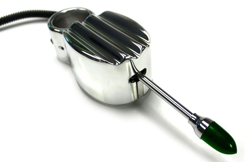 Limeworks Polished Finned Aluminium Turn Signal (LWTS112)