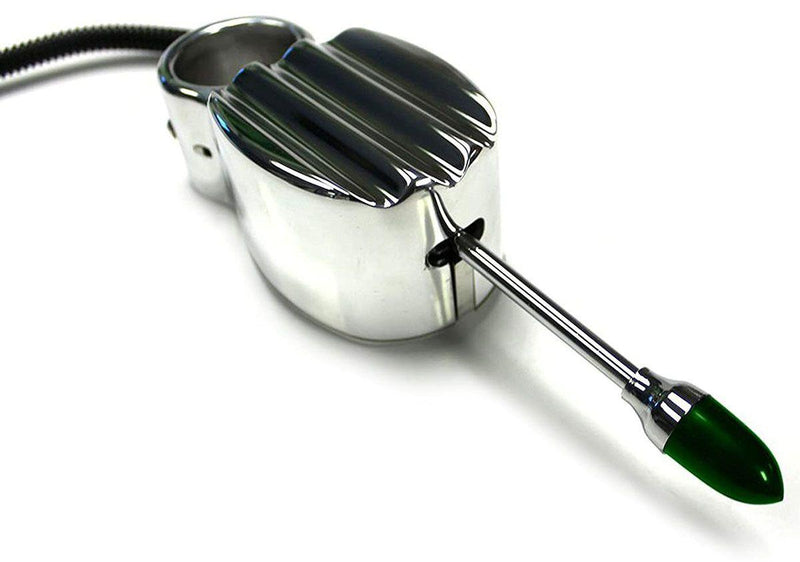 Limeworks Polished Finned Aluminium Turn Signal (LWTS134) LWTS134