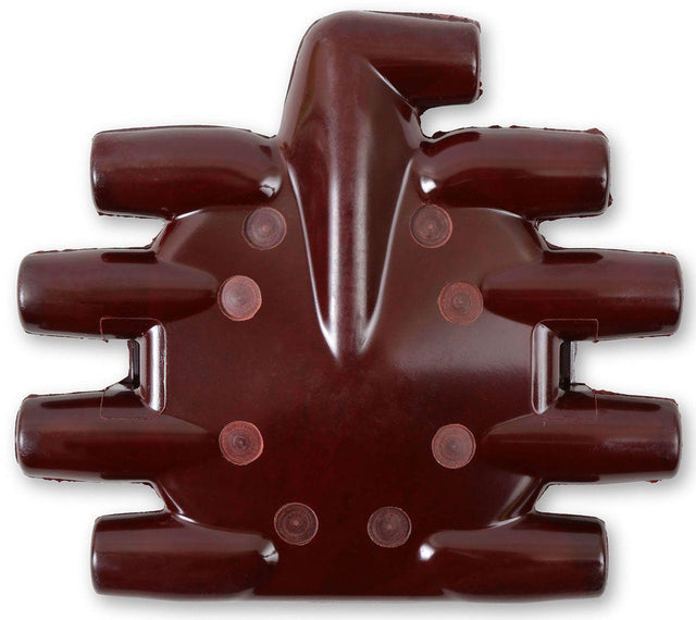 Mallory 8 Cyl Red Socket Type Crab Distributor Cap (MA221MAL)