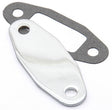 MRG Mr Gasket Chrome Fuel Pump Block Off Plate (MG1517) MG1517