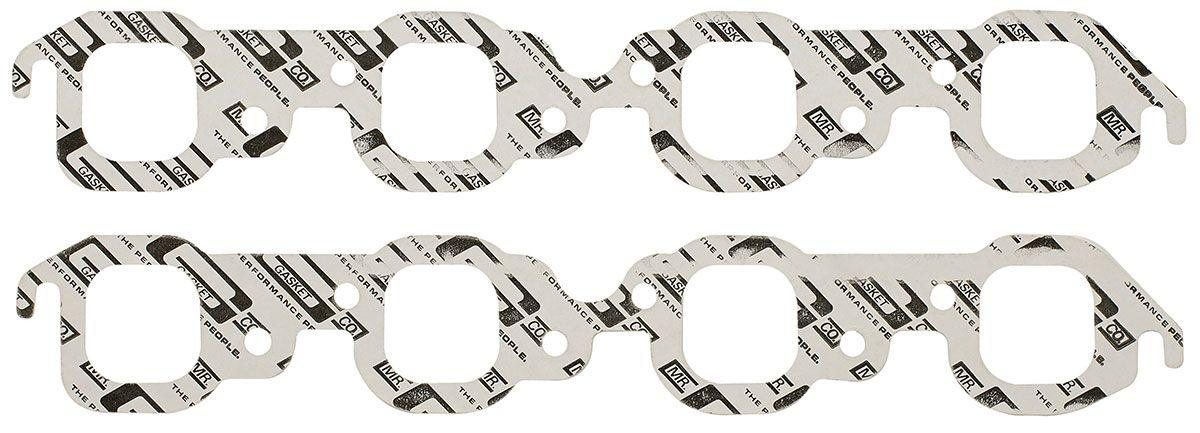 MRG Mr Gasket Performance Exhaust Gasket for Square Port 1.85"W x 1.90"H (MG153) MG153