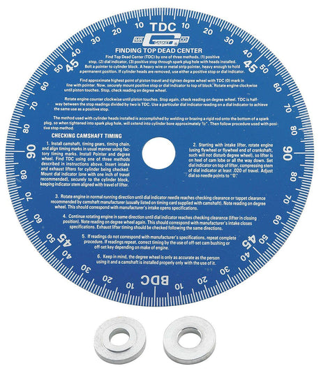 MRG Mr Gasket Universal 7" Degree Wheel (MG1570) MG1570