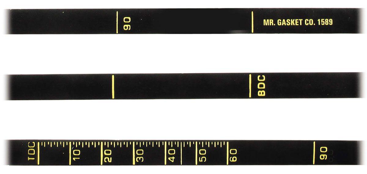 MRG Mr Gasket 7" Dia Precision Timing Tape (MG1589) MG1589