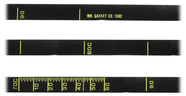 MRG Mr Gasket 6" Dia Precision Timing Tape (MG1592) MG1592