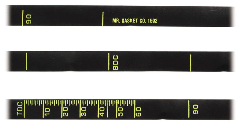 MRG Mr Gasket 6" Dia Precision Timing Tape (MG1592) MG1592