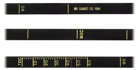 MRG Mr Gasket 6-3/8" Dia Precision Timing Tape (MG1594) MG1594