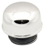 MRG Mr Gasket Chrome Plated Twist-On Breather 2-3/8" Dia. x 1-3/4" without logo (MG2061) MG2061