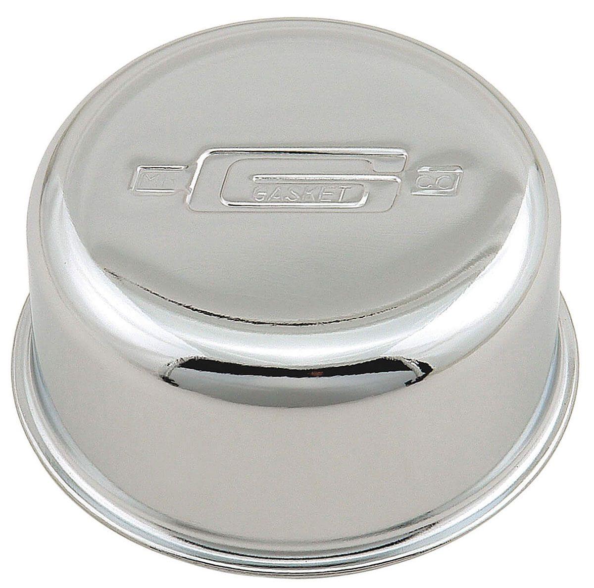 MRG Mr Gasket Chrome Plated Twist-On Breather with Logo (MG2069) MG2069