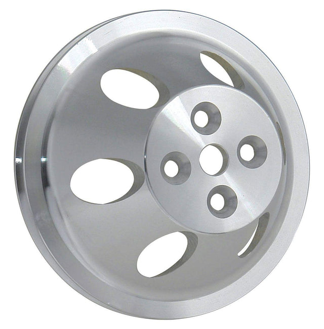 MRG Mr Gasket Billet Style Aluminium Water Pump Pulley - Single Groove (MG5310) MG5310
