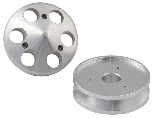 MRG Mr Gasket Billet Style Aluminium Alternator Pulley with Nose Piece - Single Groove (MG5320) MG5320