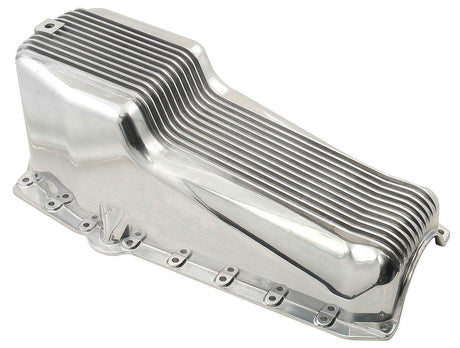 MRG Mr Gasket Fully Polished Finned Oil Pan (MG5415) MG5415