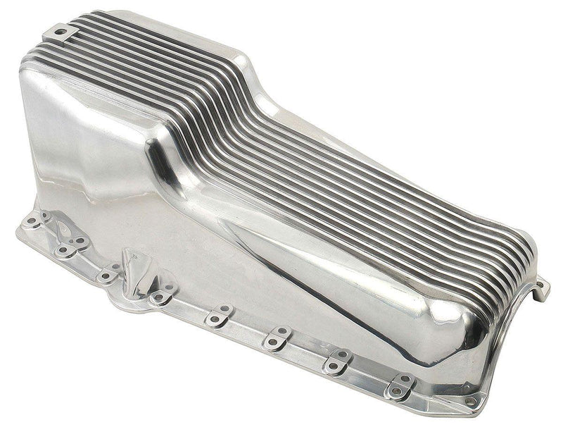 MRG Mr Gasket Fully Polished Finned Oil Pan (MG5415) MG5415