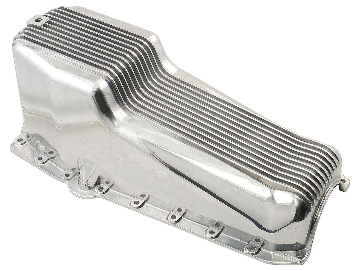 MRG Mr Gasket Fully Polished Finned Oil Pan (MG5415) MG5415