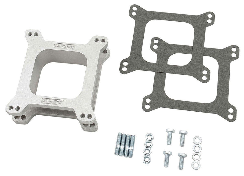 MRG Mr Gasket Aluminium Carburettor Spacer Kit 2" Open Centre (MG6007) MG6007