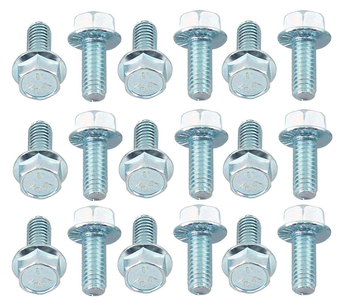 MRG Oil Pan Bolt Kit, Hex Head Zinc Plated (MG6086) MG6086