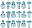 MRG Oil Pan Bolt Kit, Hex Head Zinc Plated (MG6086MRG)