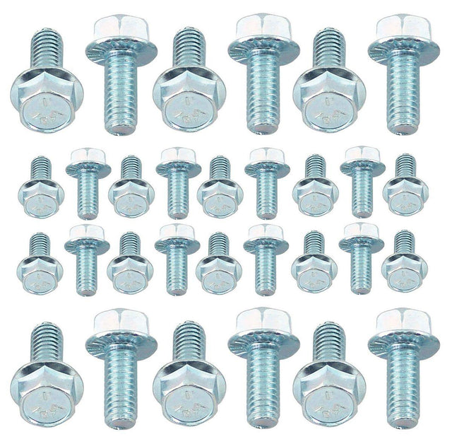 MRG Oil Pan Bolt Kit, Hex Head Zinc Plated (MG6087) MG6087
