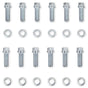 MRG Intake Manifold Bolt Kit, 12-Point Head Zinc Plated (MG6091) MG6091