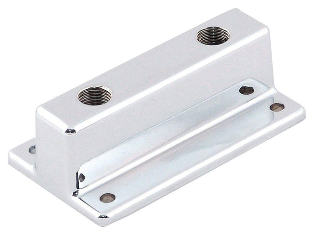MRG Mr Gasket "T"-Style Fuel Block - Dual Outlet (2) (MG6150) MG6150