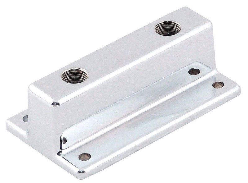 MRG Mr Gasket "T"-Style Fuel Block - Dual Outlet (2) (MG6150) MG6150