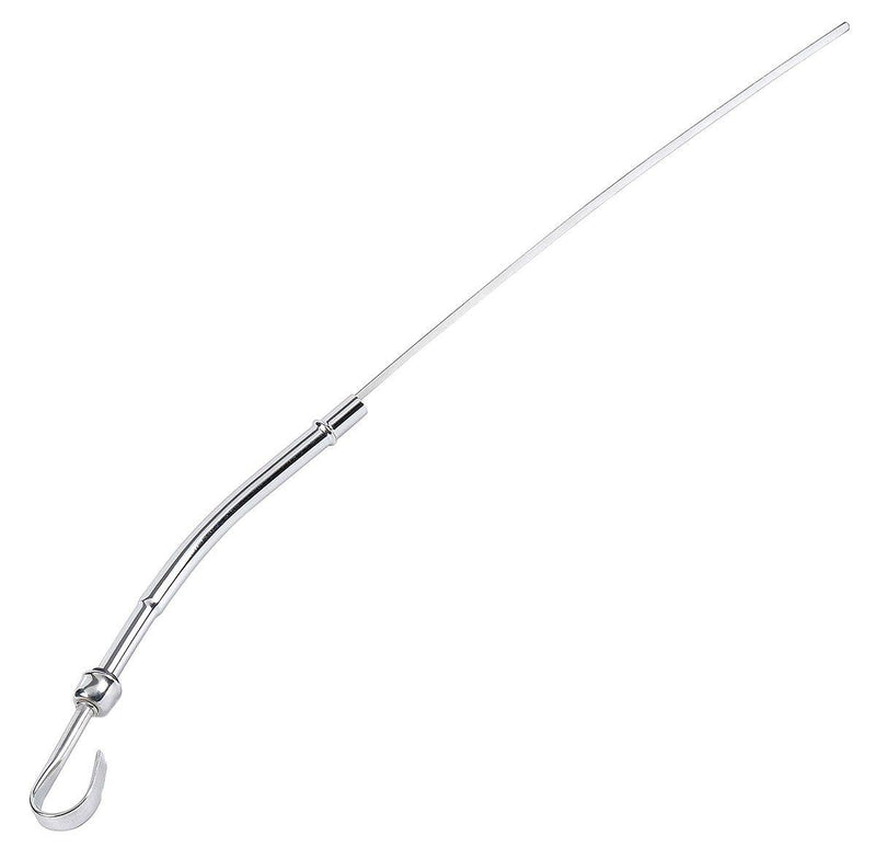 MRG Mr Gasket Chrome Plated Oil Dipstick - Block Mount (MG6235) MG6235