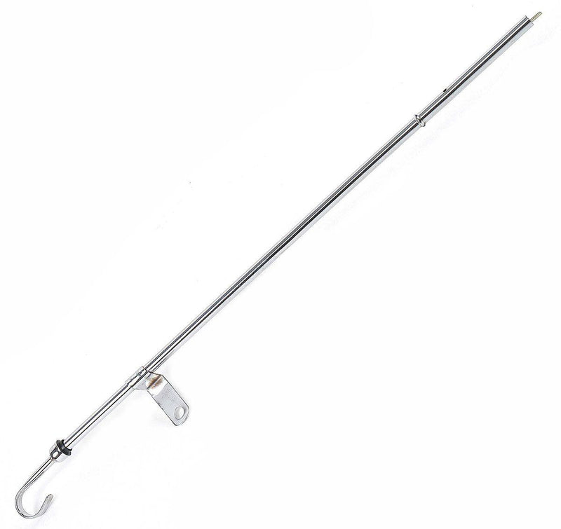 MRG Mr Gasket Chrome Plated Oil Dipstick - Pan Mount (MG6236) MG6236