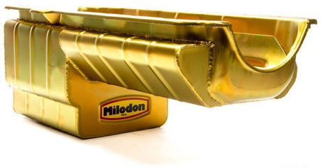 Milodon SB Chev Oil Pan Dart SHP, RH Dipstick, 2 Piece Main Seal (MI31169) MI31169