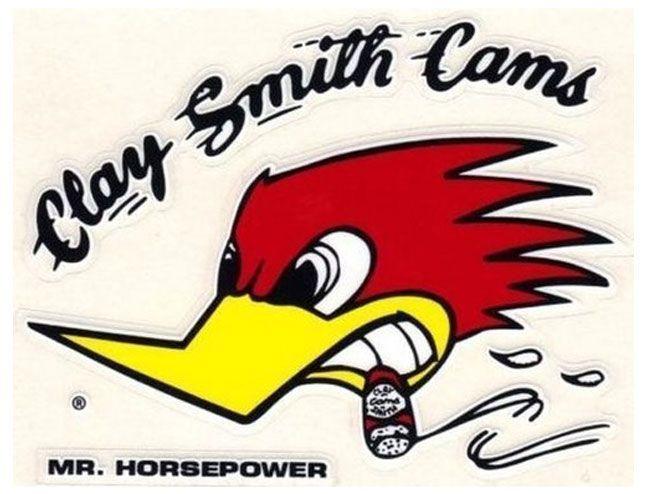 Mooneyes Clay Smith Cams Sticker (MNCSD17R) MNCSD17R