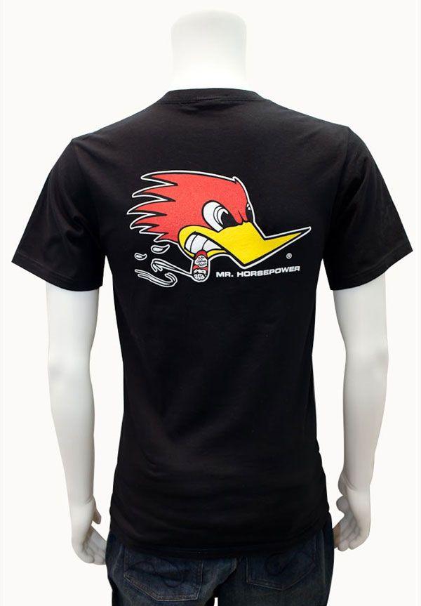Mooneyes Mr Horsepower Black T-Shirt (MNCST02BKL) MNCST02BKL
