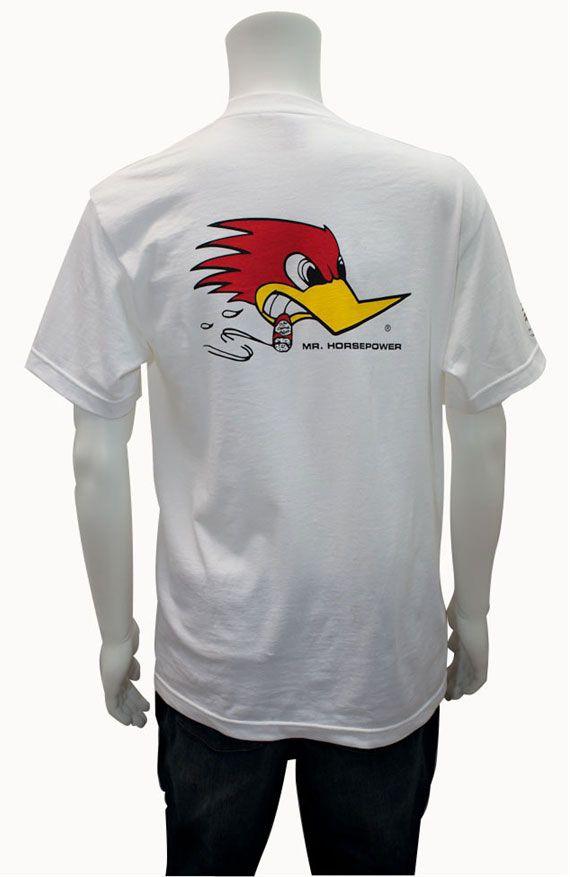 Mooneyes Mr Horsepower White T-Shirt (MNCST06WHXL) MNCST06WHXL