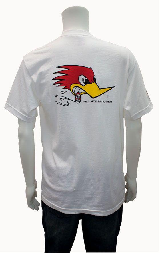 Mooneyes Mr Horsepower White T-Shirt (MNCST06WHXX) MNCST06WHXX